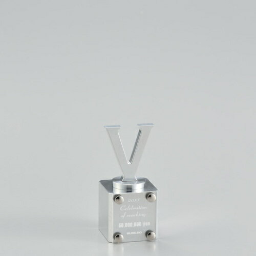 アルミ製トロフィー 84H88-02C ★高さ100mm