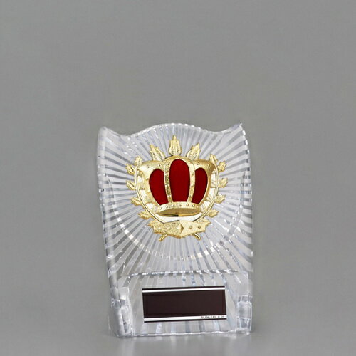 表彰楯(表彰盾) 王冠 84AT-3478D ★高さ124mm 《#B26》