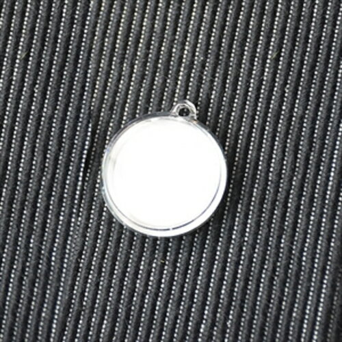 ★【ハメパチ】自分で作るオリジナル写真入りストラップ 手作りキット 丸形 ミラータイプ 31mm CAA-M31I【1個入り】　[D:N]