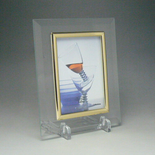 KISHIMA キシマ オリジナルマルチガラスフォトフレーム S【誕生日 結婚祝い 出産祝い 還暦祝い 記念品】L判　[D:N]