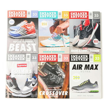 SNEAKER FREAKER ISSUE 33 (スニーカー フリーカー イシュー 33)【雑誌】【ムック本】【MAGAZINE】【マガジン】【NIKE】【AIR MAX】【Reebok】【BROOKS】15FA-I