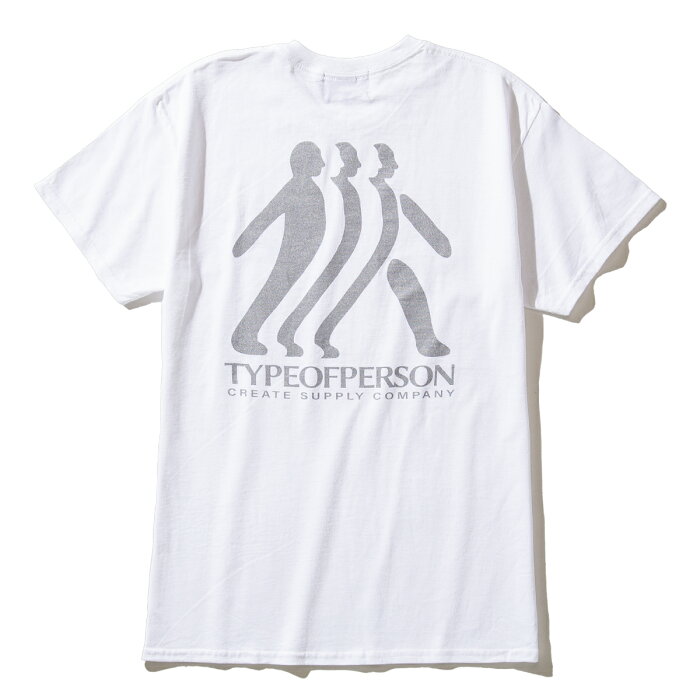 【最大5,000円OFFクーポン 8/20限定】TYPE OF PERSON CSC Logo TEE for Kinetics(WHITE)(タイプオブパーソン　シーエスシー　ロゴ ティー　フォー　キネティクス)【メンズ】【半袖Tシャツ】【22SS】