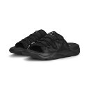 プーマ サンダル メンズ PUMA RS-SLIDE 2(PUMA BLACK-PUMA SILVER)(プーマ RS スライド 2)【メンズ】【サンダル スライドサンダル シャワーサンダル スリッパ】【23SS】