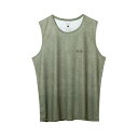 【30%OFF】AKTR MOCK GARMENT DYED SLEEVELESS SPORTS TEE(GREEN)(アクター モック ガーメントダイ スリーブレス スポーツ ティー)【メンズ レディース】【タンクトップ ノースリーブ メッシュ生地】【24FW】(4)