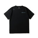 楽天KineticsAKTR UNCAGED CORDURA（R） SPORTS TEE（BLACK）（アクター アンケージド コーデュラ（R） スポーツ ティー）【メンズ レディース】【半袖Tシャツ バスケ ストレッチ生地】【23FW】