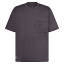 OAKLEY Fgl Scratch Tee 5.0(Phantom)(オークリー Fgl スクラッチ ティー 5.0)【メンズ】【Tシャツ UPF50+ 吸汗速乾 ストレッチ素材使用】【25SS】