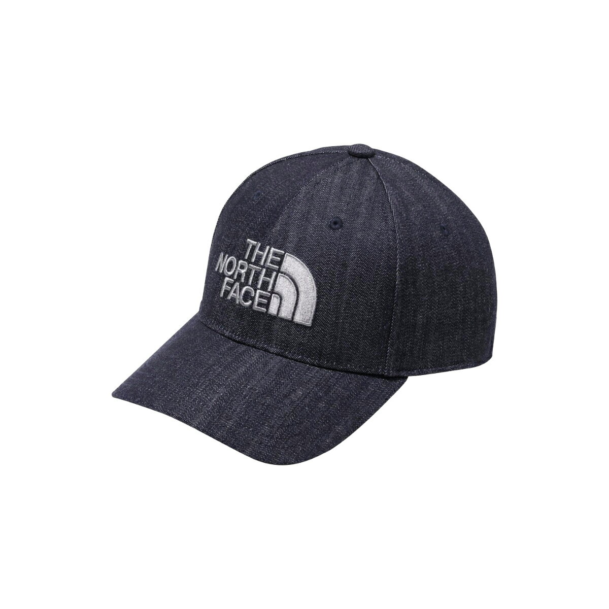 【ポイント5倍 16日1:59まで】THE NORTH FACE TNF LOGO CAP(ブラックデニム)(ザ ノース フェイス TNF ロゴ キャップ)【メンズ レディース】【キャップ 刺繍 ワンポイントロゴ UV加工】【24SS】