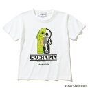 ARTIMATION＜GACHAPIN & MUKKU X ARTIMATION X SECRET BASE＞ GACHAPIN S/S KIDS TEE(WHITE)(＜ガチャピン&ムック×アーティメーション×シークレット ベース＞ ガチャピン ショートスリーブキッズティー)