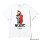 ARTIMATION＜GACHAPIN & MUKKU X ARTIMATION X SECRET BASE＞ MUKKU S/S TEE(WHITE)(アーティメーション ＜ガチャピン&ムック×アーティメーション×シークレット ベース＞ ムック ガチャムク ショートスリーブ ティー)