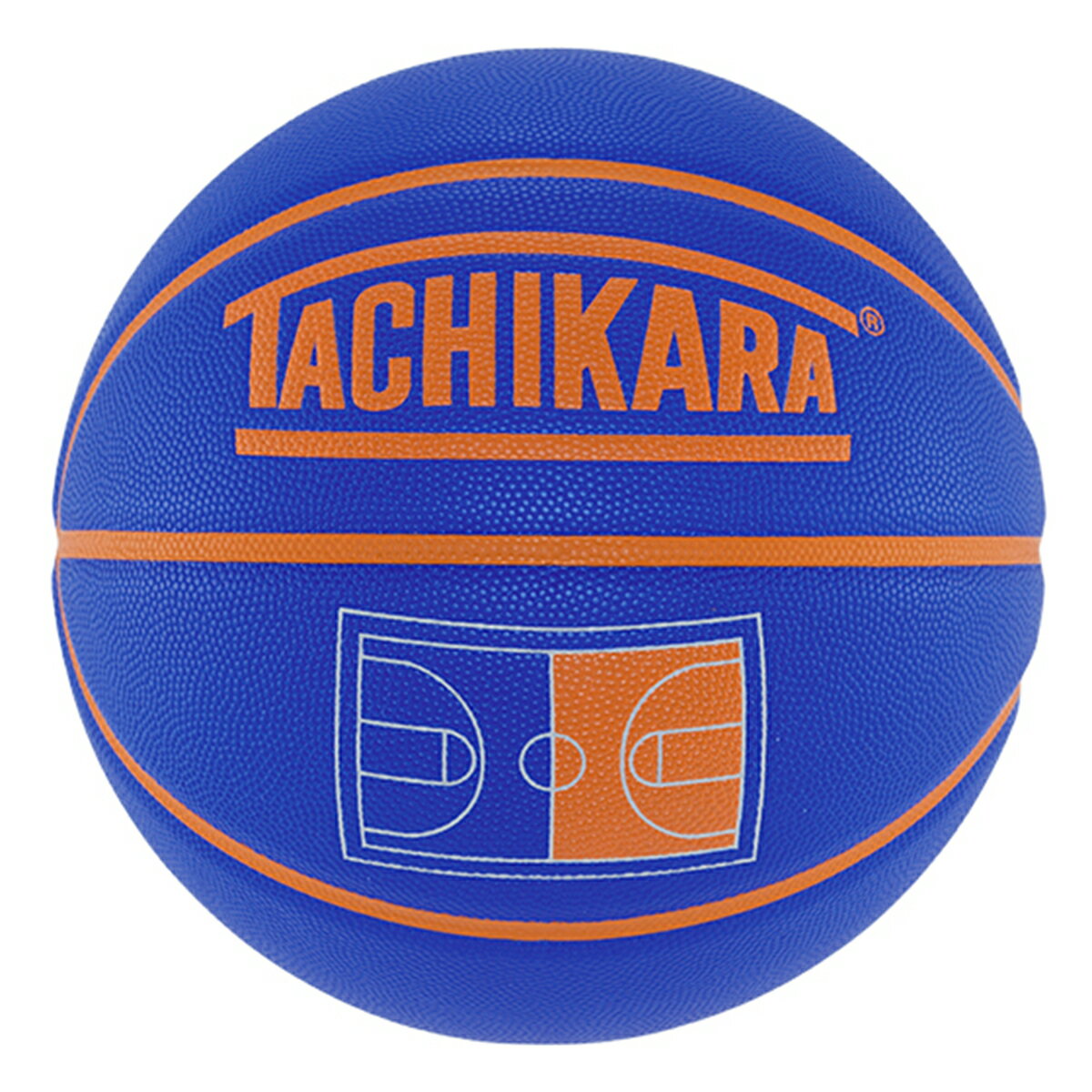 TACHIKARAが推奨するアウトドア用バスケットボールの定番モデル、WHITE HANDS(ホワイトハンズ)シリーズやFLASHBALL(フラッシュボール)と同スペックで作製された本作は、ハードなアスファルト面や土埃の舞うラバー面といった環境下であっても常に高いハンドリング力と安定したコントロール性をキープするため、グリップ力が高く耐久性に富んだ合成皮革製。さらに深く広いディープ・ペブルド・チャンネル(溝)を採用することにより、TACHIKARAアウトドアでも手に吸い付くような感触とより正確なシュート性をサポート。【素材】合成皮革