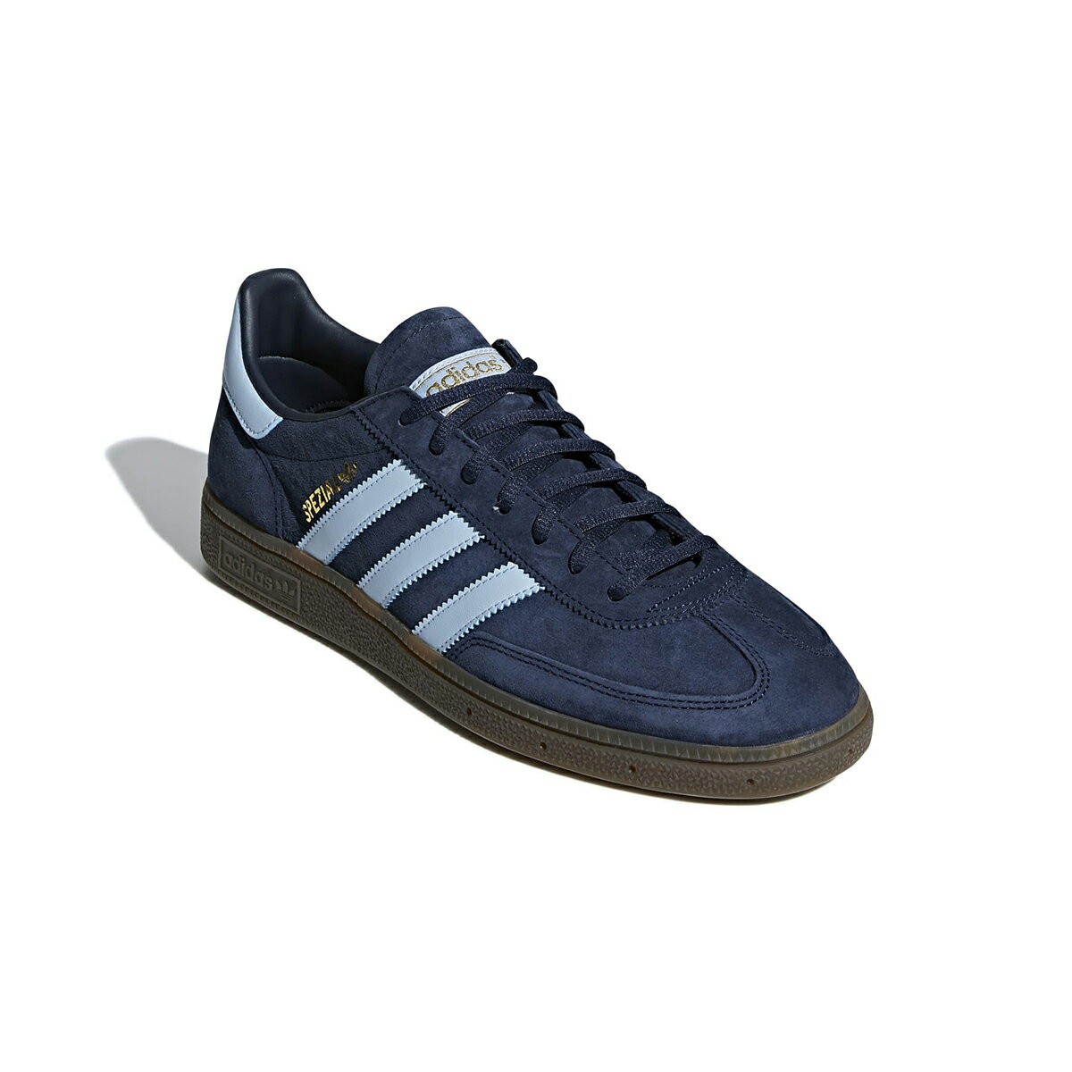 楽天Kinetics【再入荷】adidas Originals Handball Spezial（カレッジネイビー/クリアスカイ/ガ）（アディダス オリジナルス ハンドボール スペツィアル）【メンズ】【スニーカー ローカット ヌバックアッパー ハンドボール クラシック】【24SS】