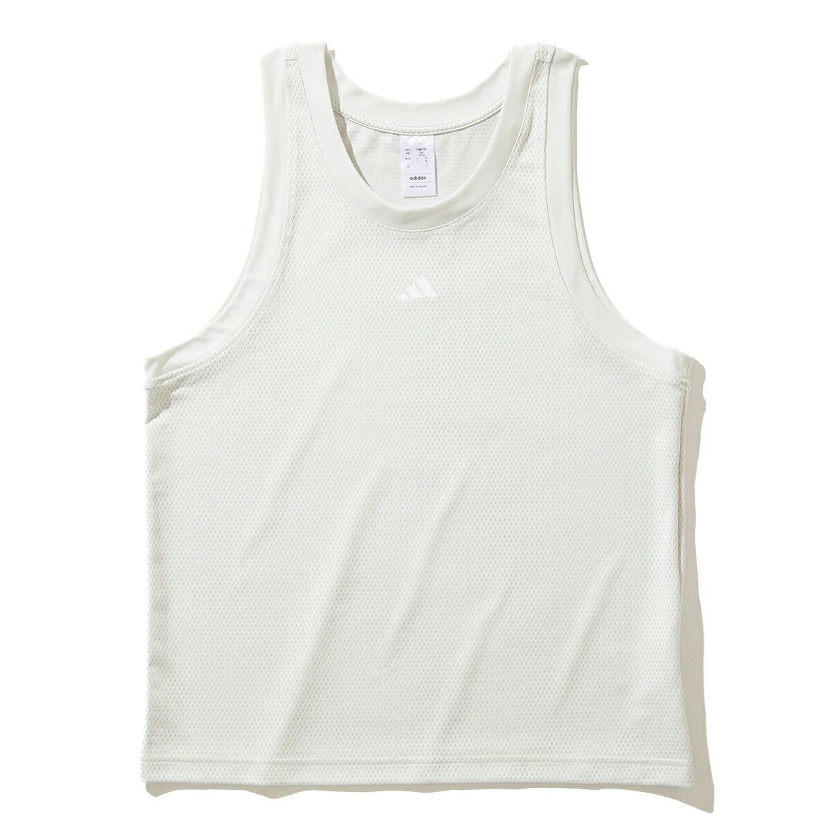 adidas BASKETBALL LEGENDS TANK(ORBGRY/WHITE)(アディダス バスケットボール レジェンド タンクトップ)【メンズ】【タンクトップ ノースリーブ バスケットボール】【24SS】