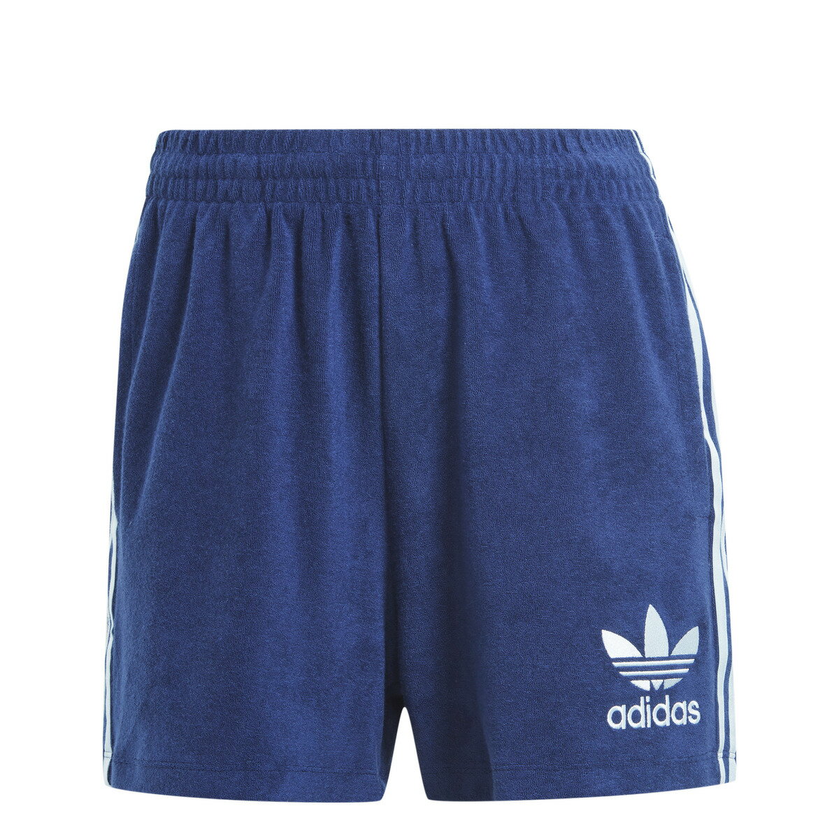 adidas originals TERRY SHORT(DARK BLUE)(アディダス オリジナルス テリーショーツ)【レディース】【ショートパンツ ハーフパンツ テリー生地】【24SS】