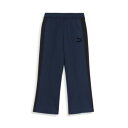 PUMA T7 TRACK PANTS WIDE(クラブネイビー)(プーマ T7 トラックパンツ ワイド)