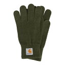 【30%OFF】Carhartt WIP WATCH GLOVES(Office Green)(カーハートワークインプログレス ウォッチ グローブ)【メンズ レ...
