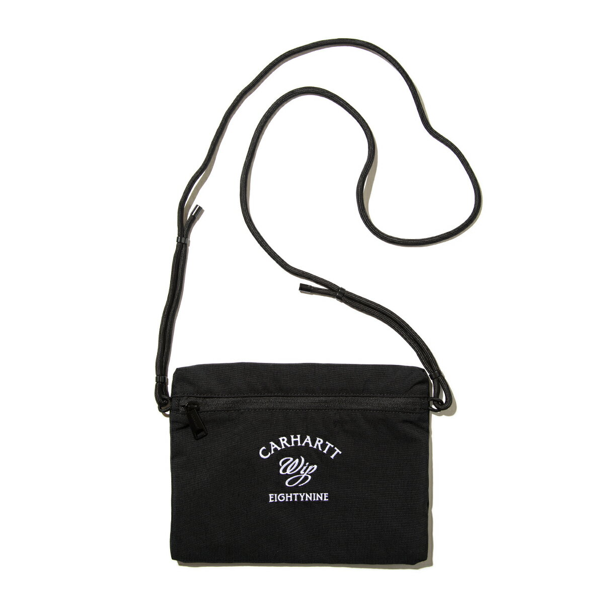 Rakuten - Carhartt WIP EIGHTYNINE SHOULDER BAG (Black) (カーハートワークインプログレス エイティナイン ショルダーバッグ)【メンズ】【ショルダーバッグ ナイロンバッグ 軽量バッグ メンズバッグ カジュアルバッグ 斜めがけバッグ ブラック】【26SS】