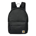 y500~OFFN[| 5/6܂ŁzCarhartt WIP JAKE BACKPACK(Black)(J[n[g[NCvOX WFCN pbNpbN)yY fB[XzybNTbN fCpbN Hzy24SSz