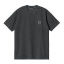 Carhartt WIP S/S NELSON T-SHIRT(Charcoal garmentdyed)(カーハートワークインプログレス S/S ネルソン Tシャツ)