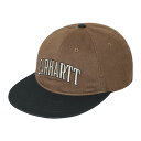 Carhartt WIP PRESTON CAP(Lumber / Black)(J[n[g[NCvOX vXg Lbv)yY fB[XzyLbv Xq S hJ ΁zy24SSz