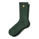 【30%OFF】Carhartt WIP CHASE SOCKS(Sycamore Tree / Gold)(カーハート ワークインプログレス チェイス ソック...