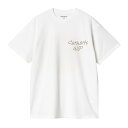 Carhartt WIP S/S SUNFLOWER T-SHIRT(White)(カーハートワークインプログレス ショートスリーブ サンフラワー Tシャツ)【メンズ】【半袖Tシャツ ルーズフィット グラフィック】【25SS】