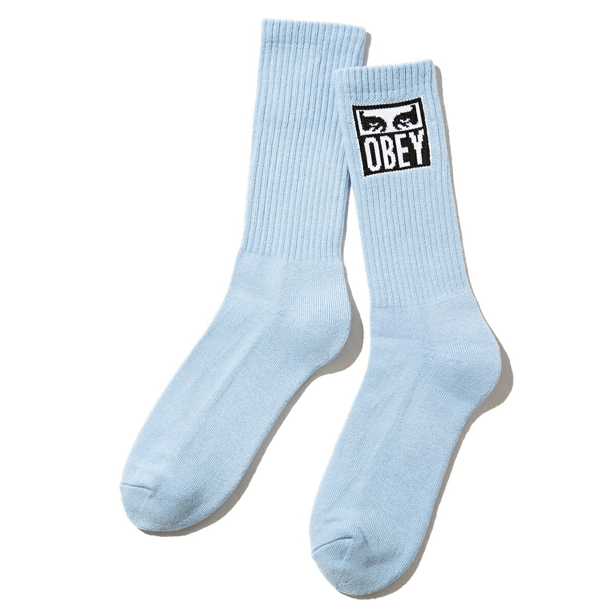 OBEY EYES ICON SOCKS(CLEAR SKY)(IxC ACY ACR \bNX)yY fB[XzyCzy24SSz