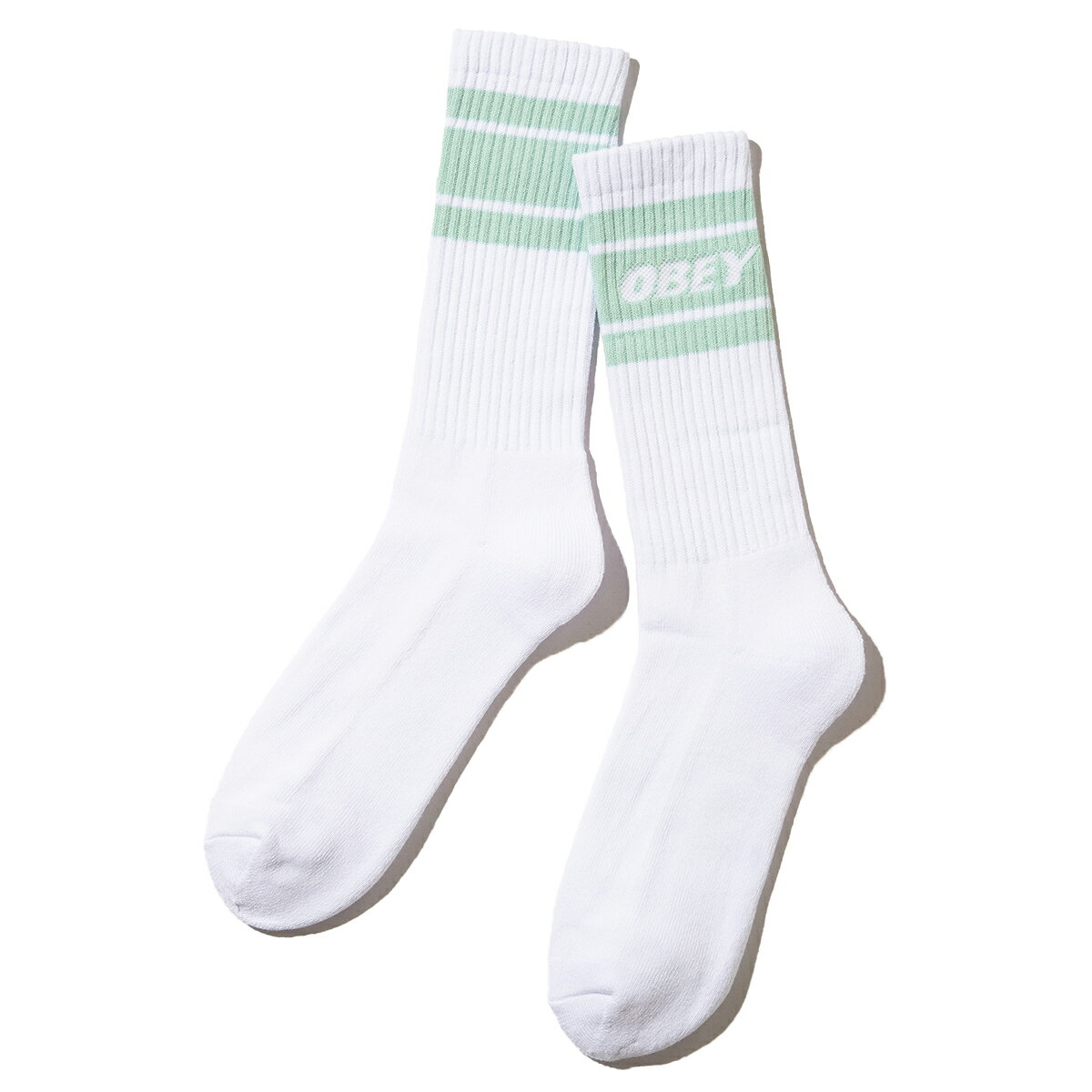 OBEY COOPER II SOCKS(WHITE / SURF SPRAY)(IxC N[p[\bNX)yY fB[XzyCzy24SSz