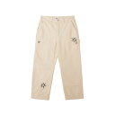 【30%OFF】OBEY BIG TIMER PRINTED CARPENTER PA(CLAY)(オベイ ビック タイマー プリテンド)【メンズ】【パンツ ワ...