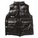 【30%OFF】NANGA × Liberaiders RIPSTOP NYLON DOWN VEST(BLACK)(ナンガ×リベレイダース リップストップ ナ...