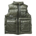 【30%OFF】NANGA × Liberaiders RIPSTOP NYLON DOWN VEST(OLIVE)(ナンガ×リベレイダース リップストップ ナ...