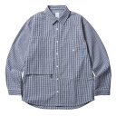 Liberaiders COOLMAX UTILITY SHIRT(BLACK)(リベレイダース クールマックス ユーティリティ シャツ)【メンズ】【長袖シャツ 吸水速乾 リラックスシルエット】【25SS】(4)