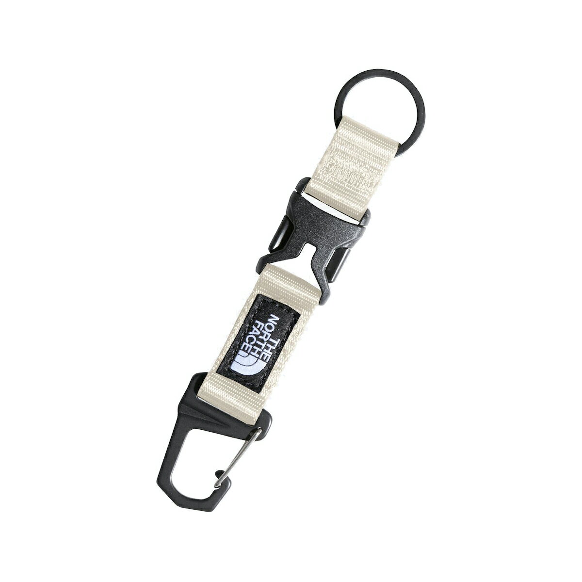 THE NORTH FACE TNF KEY KEEPER LONG(ホワイトデューン)(ザ ノース フェイス TNFキーキーパーロング)【メンズ レディース】【キーホルダー カラビナ付き アクセサリー】【25SS】