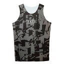 AKTR CUT-UP CAMO REVERSIBLE TANK(BKxWH)(アクター カットアップ カモ リバーシブル タンク)【メンズ レディース】【タン...