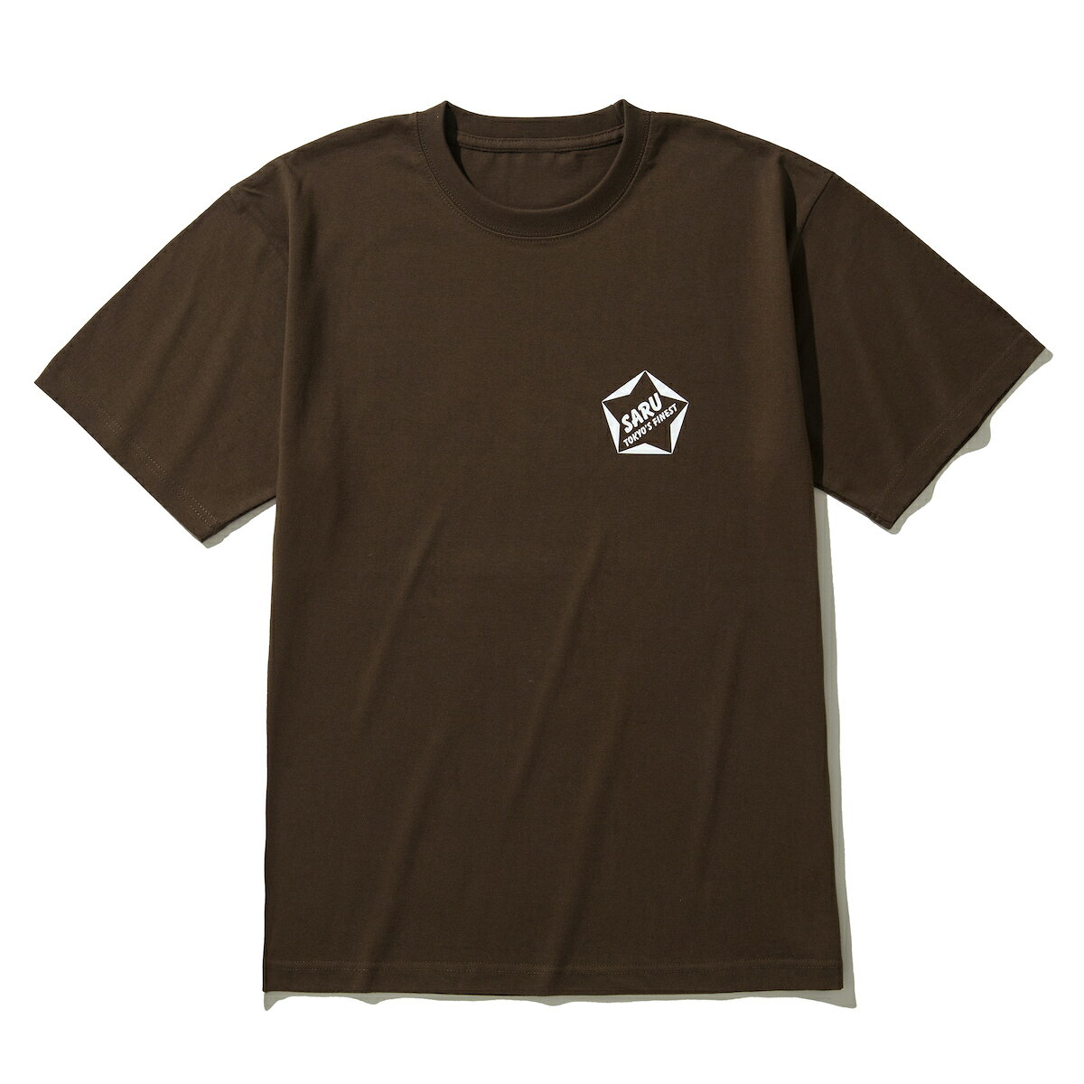 Kinetics × TOKYO TRIBE SANTA INOUE SARU NIGHT TEE (BROWN) 24FW — vista 2