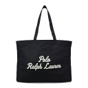 POLO RALPH LAUREN EMBROIDERY LARGE TOTE(BLACK)(ポロ ラルフ ローレン エンブロイダリー ラージ トート)【メンズ レディース】【トートバッグ シンプル 収納力】【25SS】(4)
