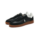 【pt10倍 11日1:59まで】POLO RALPH LAUREN BEDFORD PP SNEAKERS LOW(BLACK)(ポロ ラルフ ローレン ベッドフォード PP スニーカー ロー)【メンズ】【シューズ スニーカー ローカット カジュアル】【25SS】