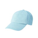 【pt10倍 27日1:59まで】POLO RALPH LAUREN MINERAL DYED TWILL BALL CAP(SKY)(ポロ ラルフ ローレン ミネラルダイド ツイル ボール キャップ)【メンズ レディース】【帽子 キャップ ロゴ 刺繍】【25SS】