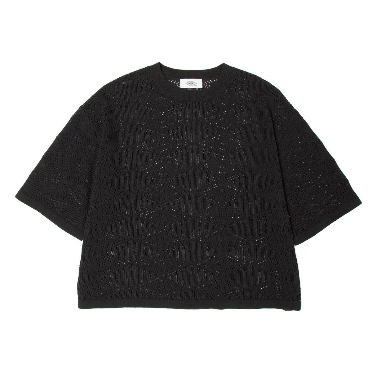 【20%OFF】UMBRO HOUSE Mesh knit S/S tops(Black)(アンブロハウス メッシュニットS/Sトップス)【メンズ レディース】...