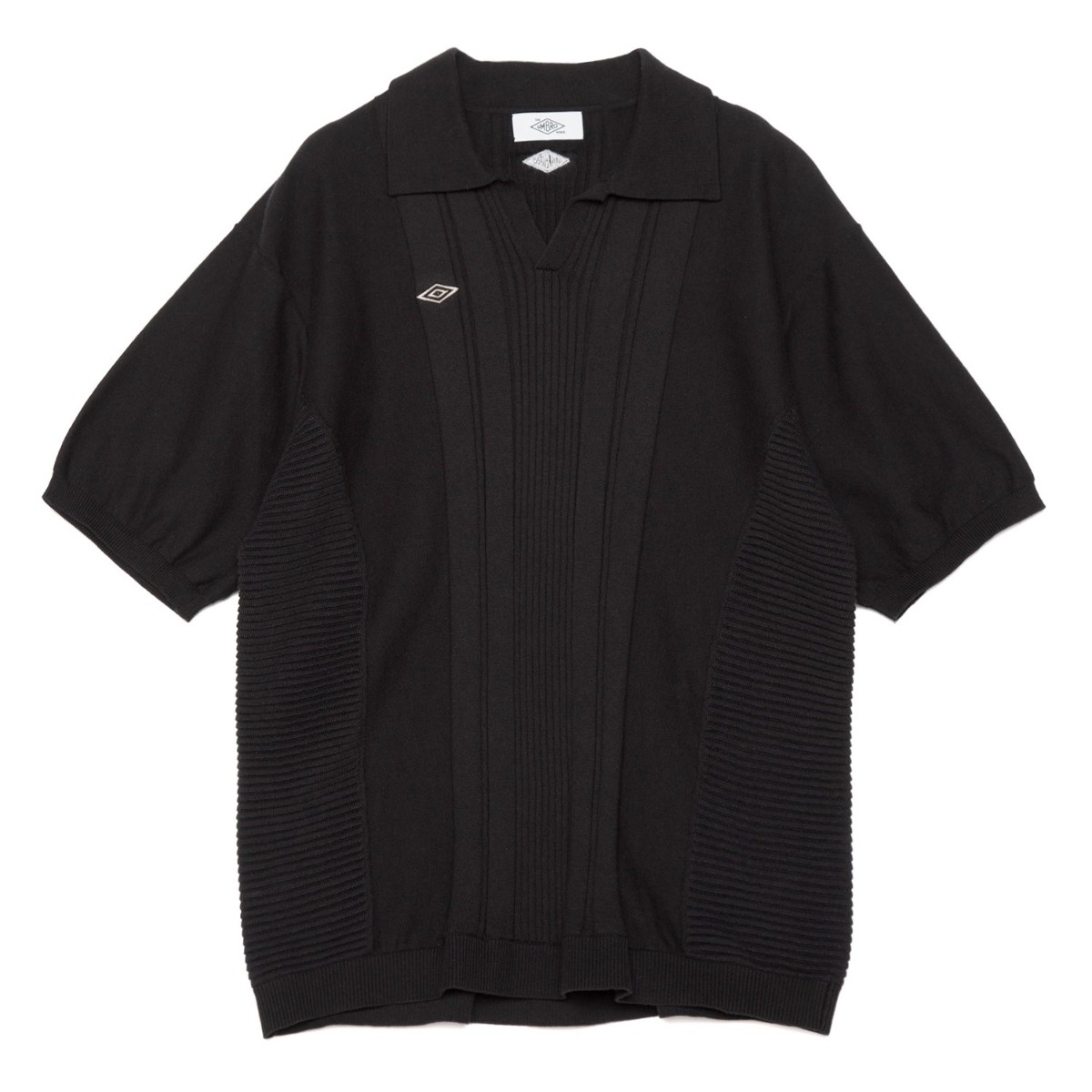【ラスト1点】【20%OFF】UMBRO HOUSE Knit game shirt(Black)(アンブロハウス ニットゲームシャツ)【メンズ レディース】【...