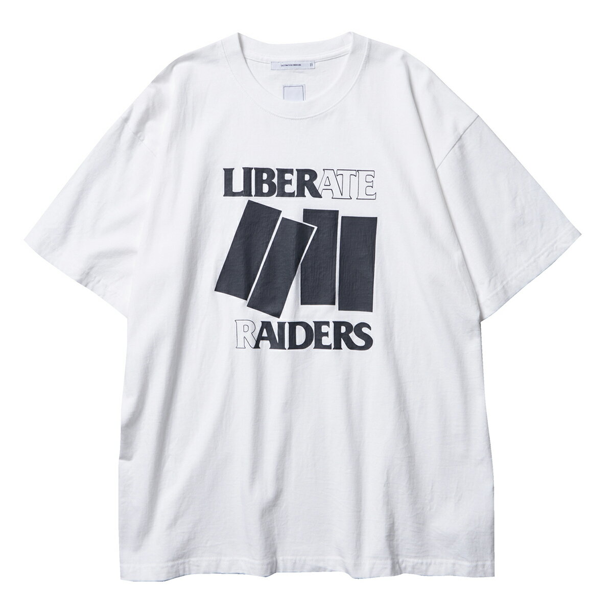 【20%OFF】Liberaiders COMPOSITION TEE(WHITE)(リベレイダース コンポジション ティー)【メンズ】【半袖Tシャツ カットソー グラフィック ヴィンテージ風】【25SS】