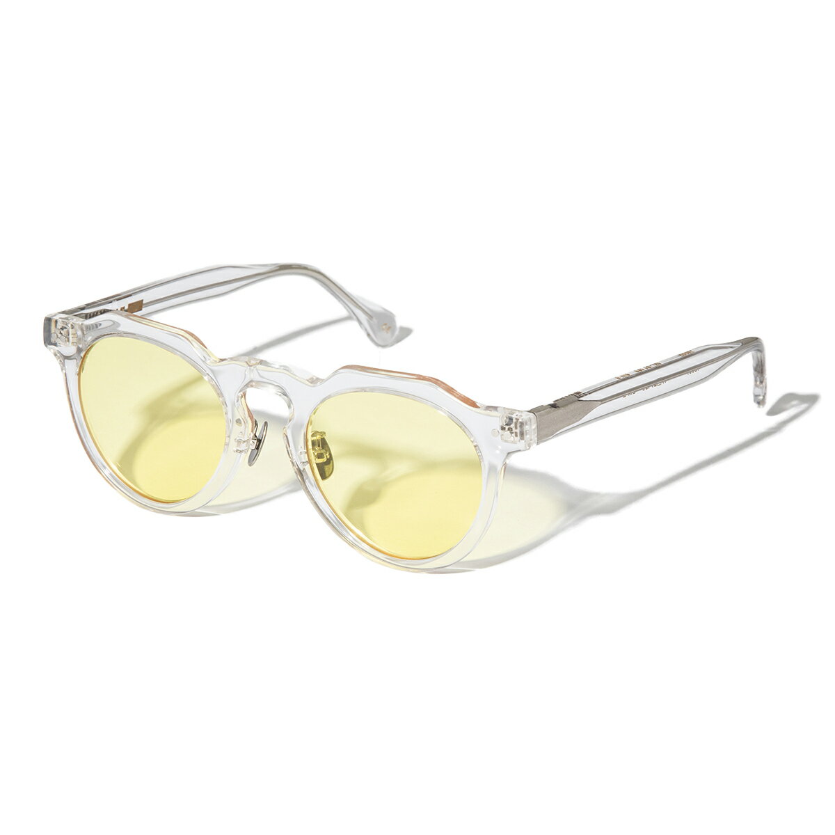 TYBALT malcolm(CLEAR × YELLOW)(ティバルト マルコム)【レディース】【サングラス クラウンパント】【25SS】