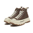 【20%OFF】CONVERSE ALL STAR (R) TREKWAVE Z HI(チョコレートブラウン)(コンバース オールスター (R) トレックウエーブ Z HI)【メンズ レディース】【スニーカー シューズ ハイカット 厚底】【25SS】