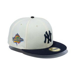 NEW ERA NEW YORK YANKEES 1996 WORLD SERIES TWO-TONE 59FIFTY(CHROME WHITE)(˥塼 ˥塼衼󥭡 1996 ɥ꡼ ġȡ 59FIFTY)ڥ ǥۡ˹ å ʥåץХå MLBۡ23FW