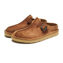 Clarks Solsbury Mule(コーラスエード)(クラークス ソルスブリーミュール)【メンズ】【シューズ レザーサンダル 軽量ソール 】【25SS】