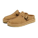 Clarks Solsbury Mule(ダークサンドスエード)(クラークス ソルスブリーミュール)【メンズ】【シューズ レザーサンダル 軽量ソール 】【25S...