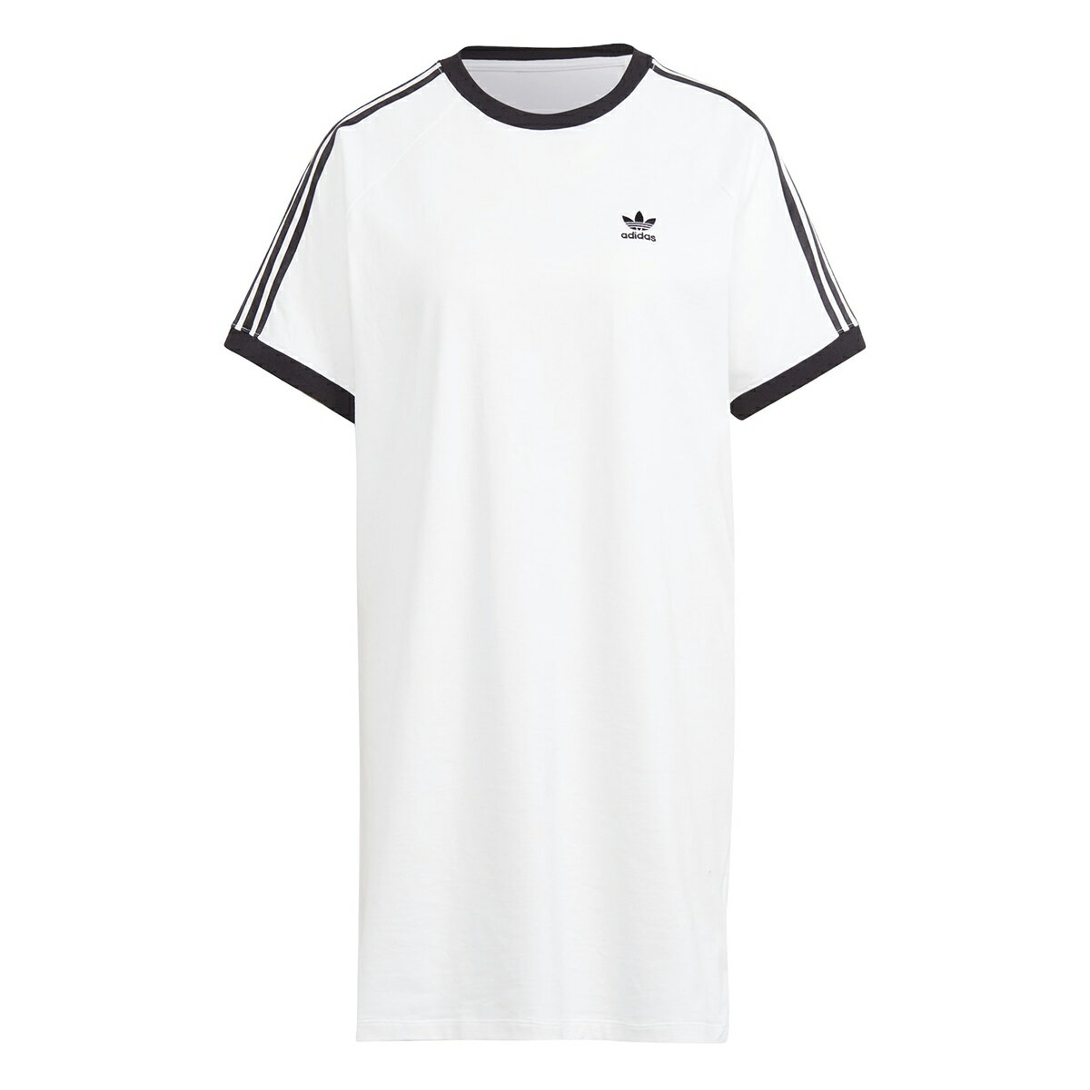 adidas Originals 3 Stripe Raglan Dress(ホワイト)(アディダス オリジナルス スリーストライプス ラグランワンピース)