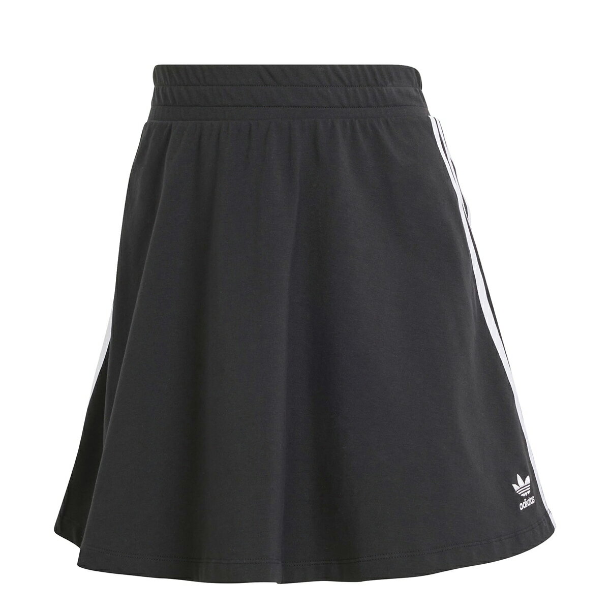 アディダス adidas Originals 3 Stripe Skirt(ブラック)(アディダス オリジナルス スリーストライプス スカート)【レディース】【スカート ミニ丈 サイドライン ワンポイントロゴ】【24SS】