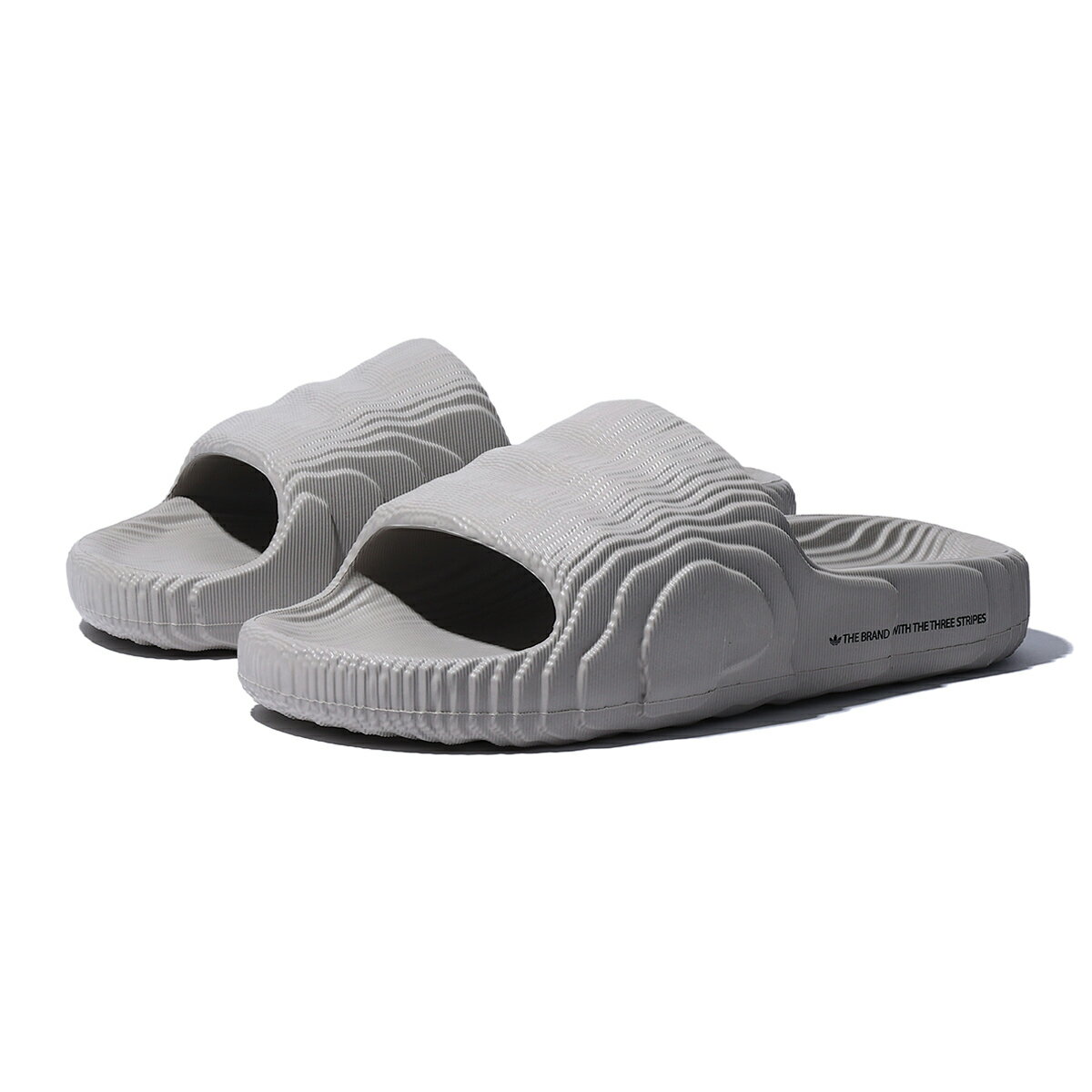 adidas Originals ADILETTE 22 SLIDES(ライトブラウン/ライトブラウン/コアブラック)(アディダス オリジナルス アディレッタ 22 サンダル)【メンズ レディース】【サンダル スリッポン サステナブル】【23SS】