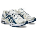 【ポイント20倍 27日9:59まで】【メンズサイズ】ASICS GEL-NIMBUS 9(White/Light Indigo)(アシックス ゲルニンバス 9)【スニーカー シューズ 靴 ユニセックス クッション性】【24SS】