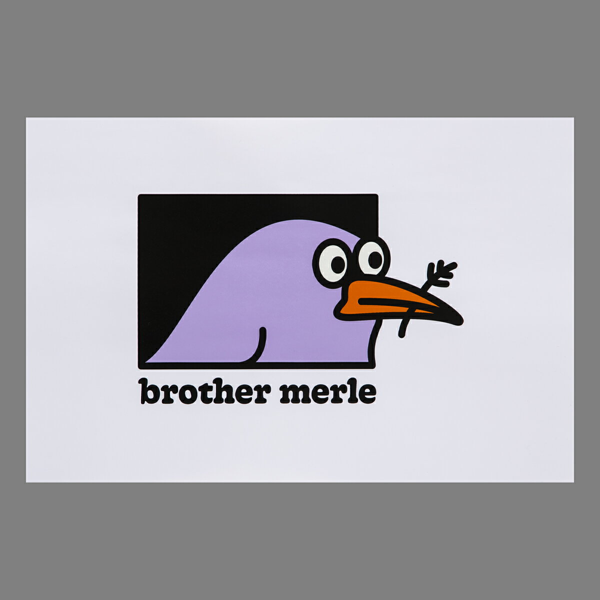 【64%OFF】BrotherMerle BIRD ブラザーマール BIRD 【メンズ】【レディース】【ポスター】【22SS】